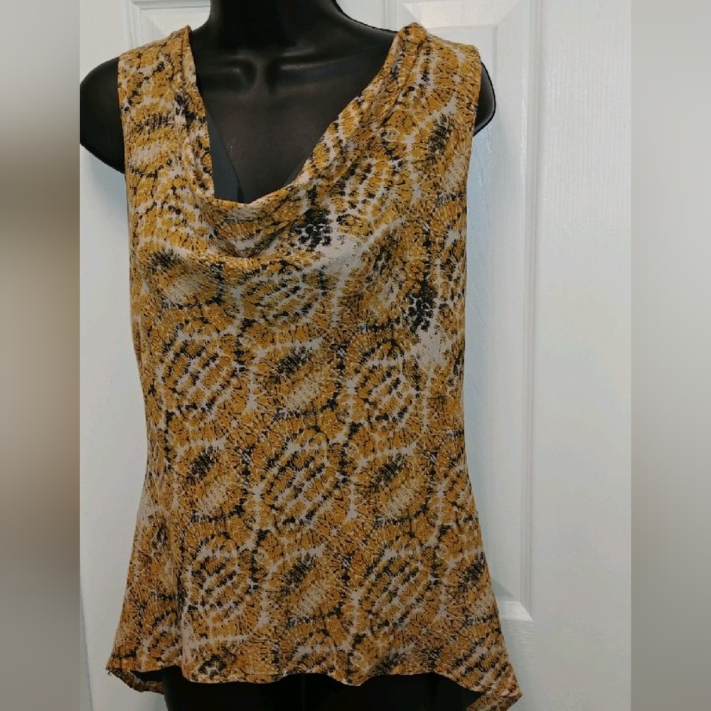 Part Two sleeveless silk blouse